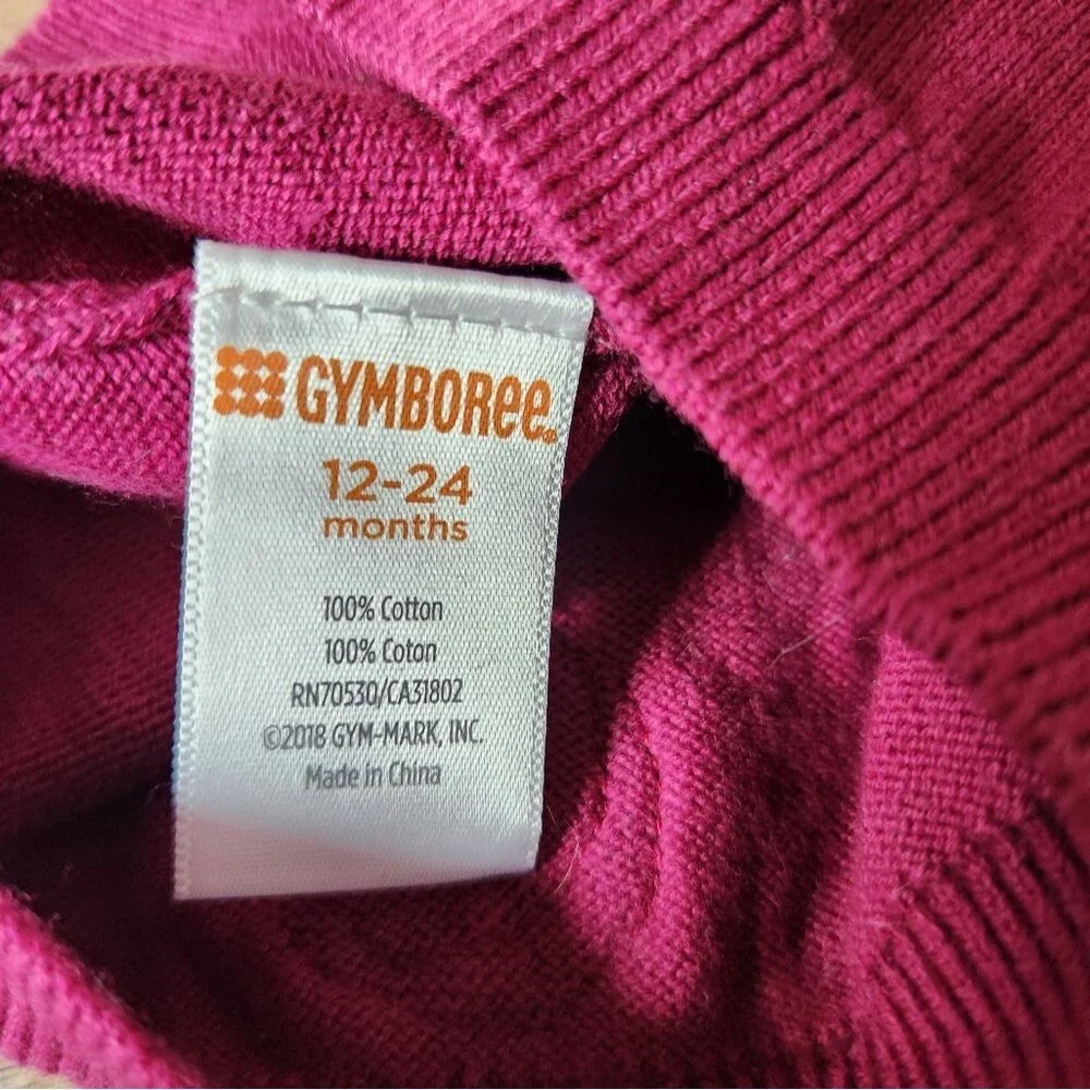 Gymboree Girls Cotton Rose Flower Hat Size 12-24 months NWOT